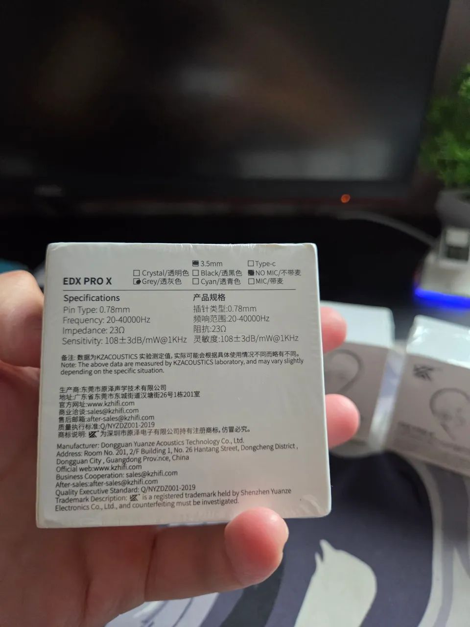 Fone Kz Edx Pro - Foto 5