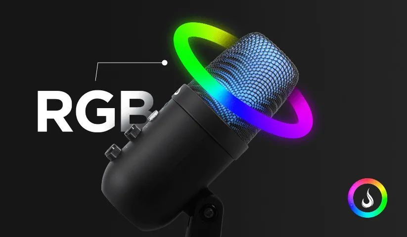 Microfone Gamer De Mesa Rise Mode - Foto 4