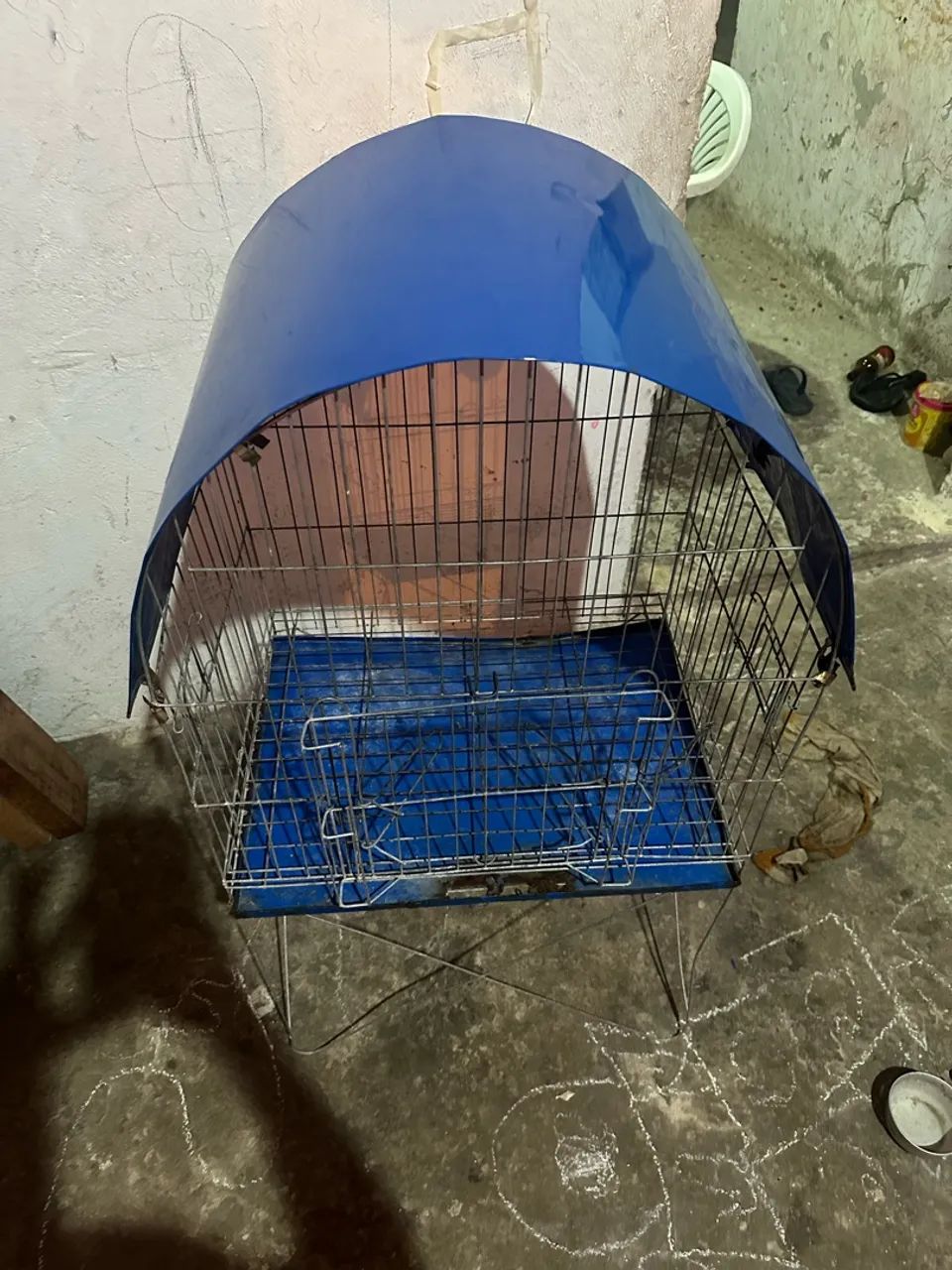 Gaiola para papagaio semi nova  - Foto 2