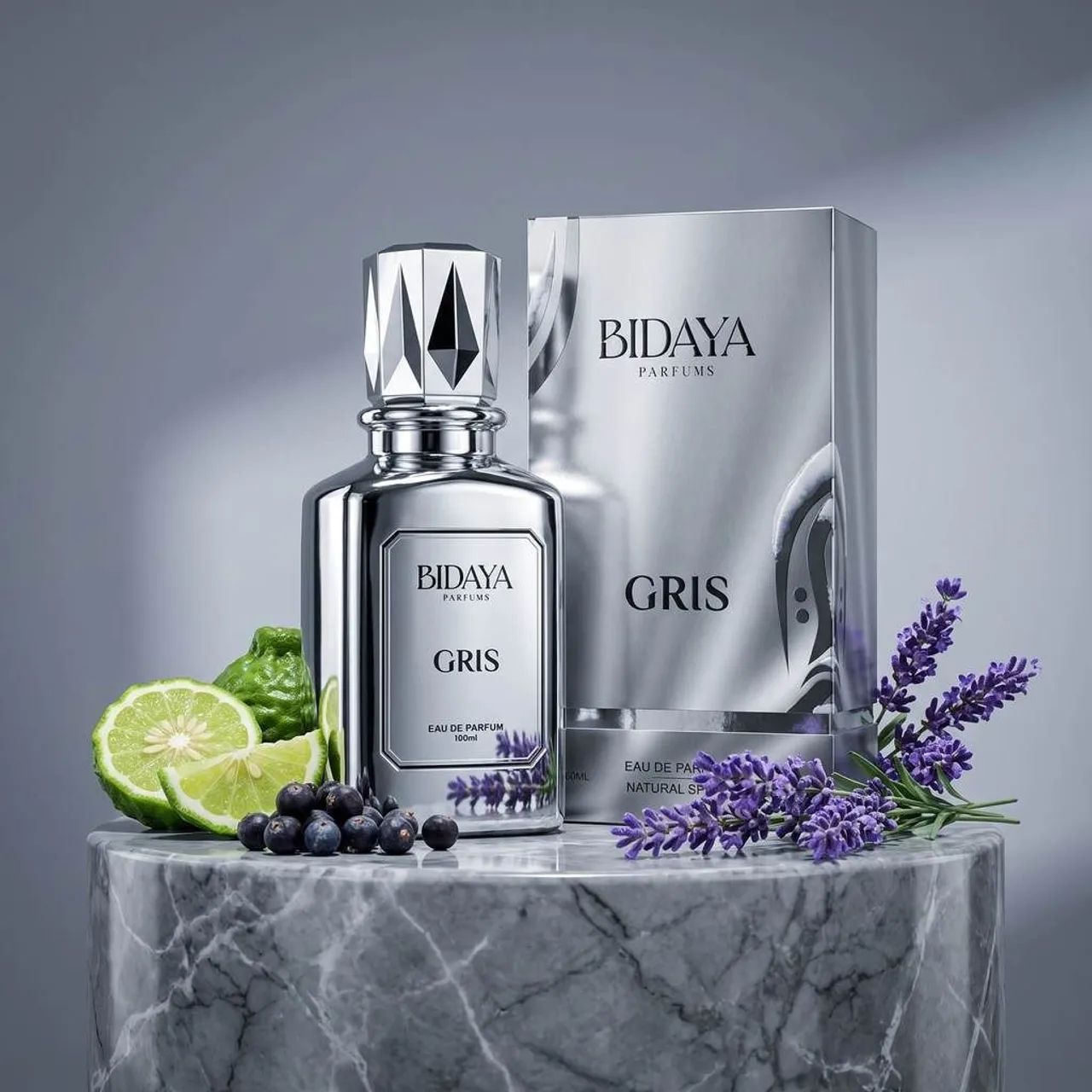 Perfume Bidaya gris LACRADO!!!
