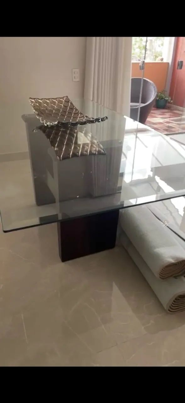 Mesa de jantar de vidro - Foto 2