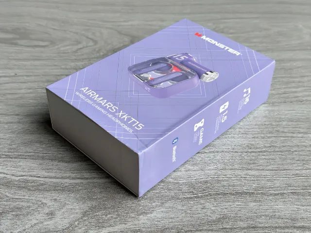 Fone Bluetooth Monster XKT15 Violeta TWS Sem Fio c/ Microfone - Foto 3