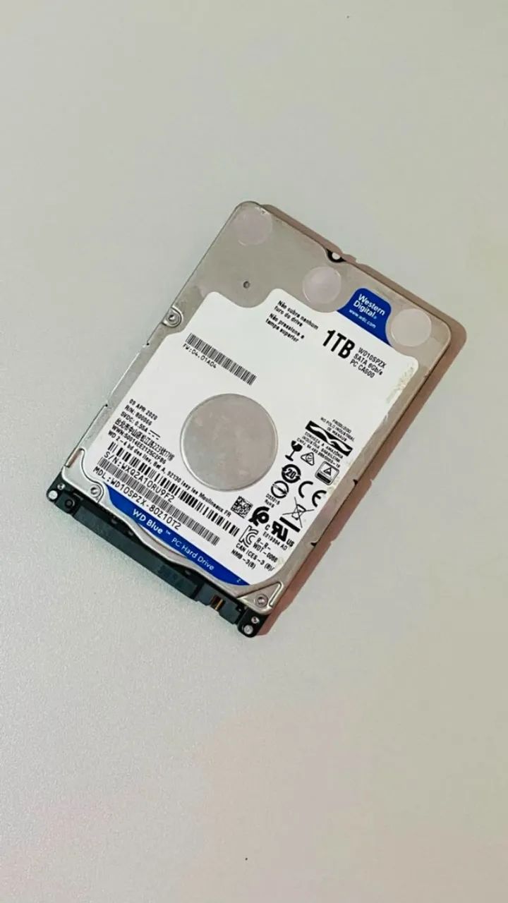 HD Western Digital Blue 1TB SATA 2,5"   - Foto 2