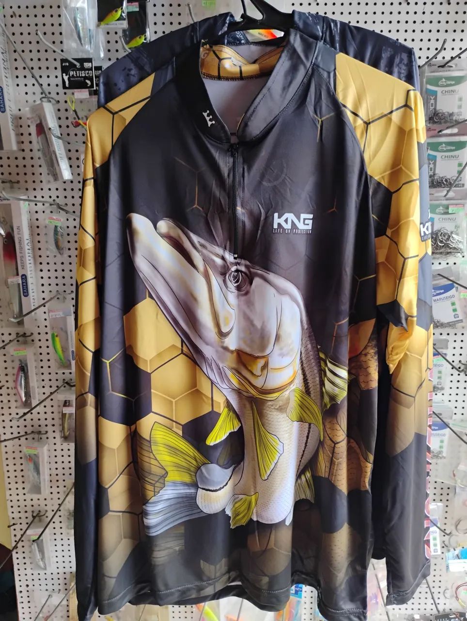 Camisa proteção uva e uvb fator 50. - Foto 4