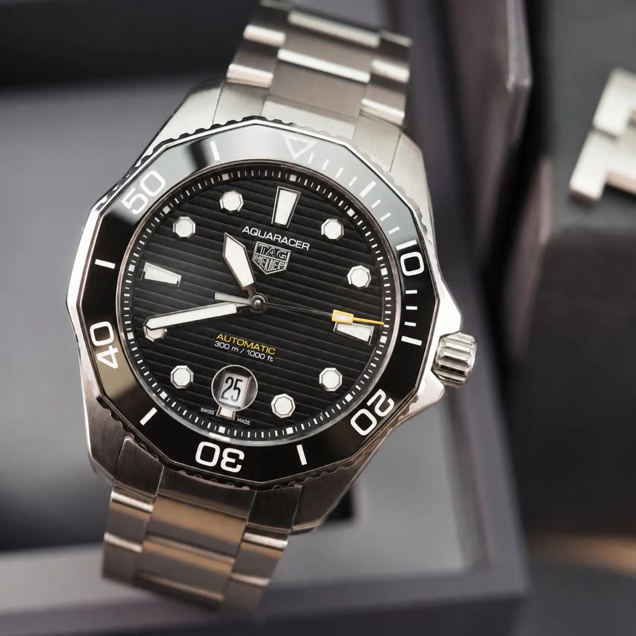 Relógio tag Heuer aquaracer automático + caixa completa  - Foto 2