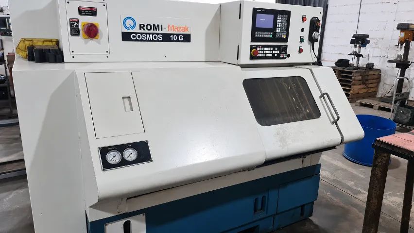 Torno CNC Romi Mazak Cosmos 10G Retrofitado - Máquinas para