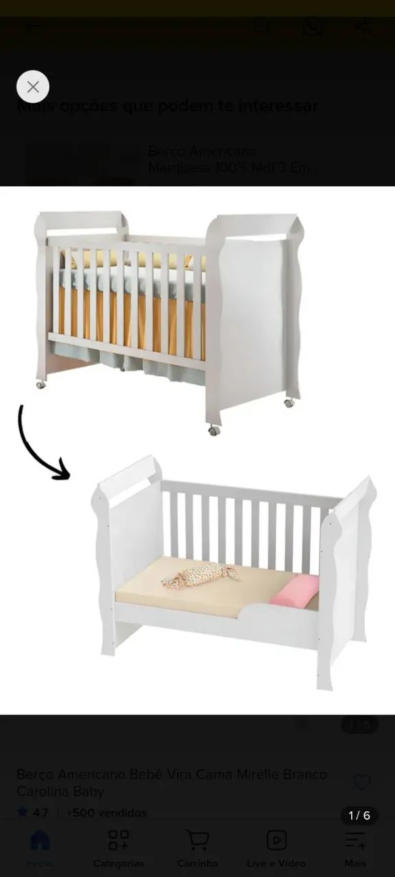 Berço Infantil - Foto 3