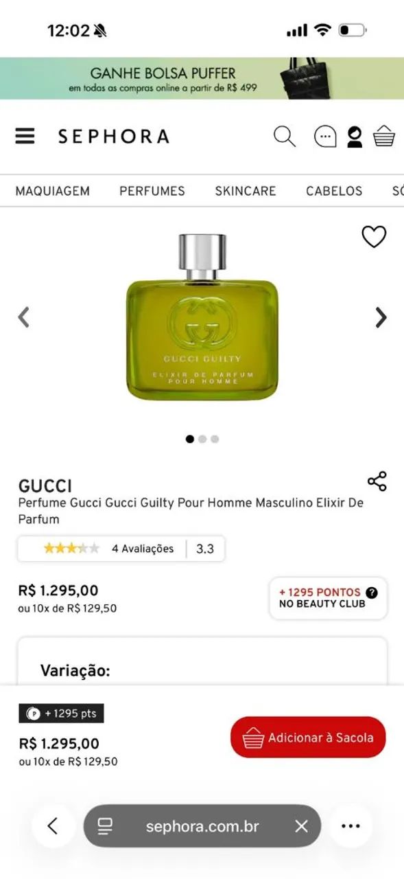 Perfume Gucci Elixir - Foto 2