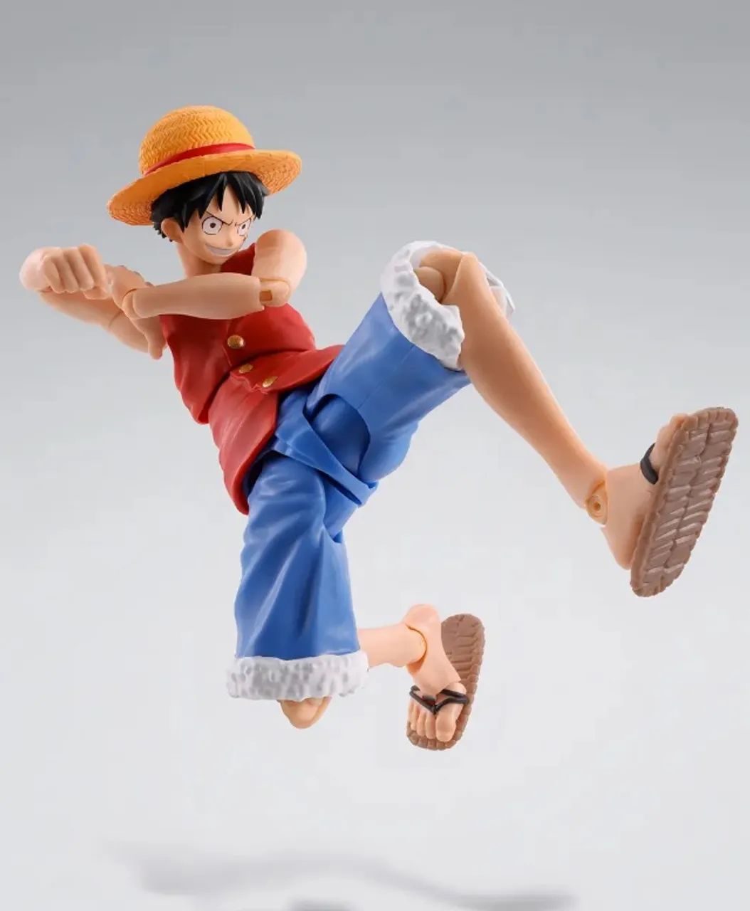 Monkey D Luffy Romance Dawn One Piece Sh Figuarts Bandai - Foto 4
