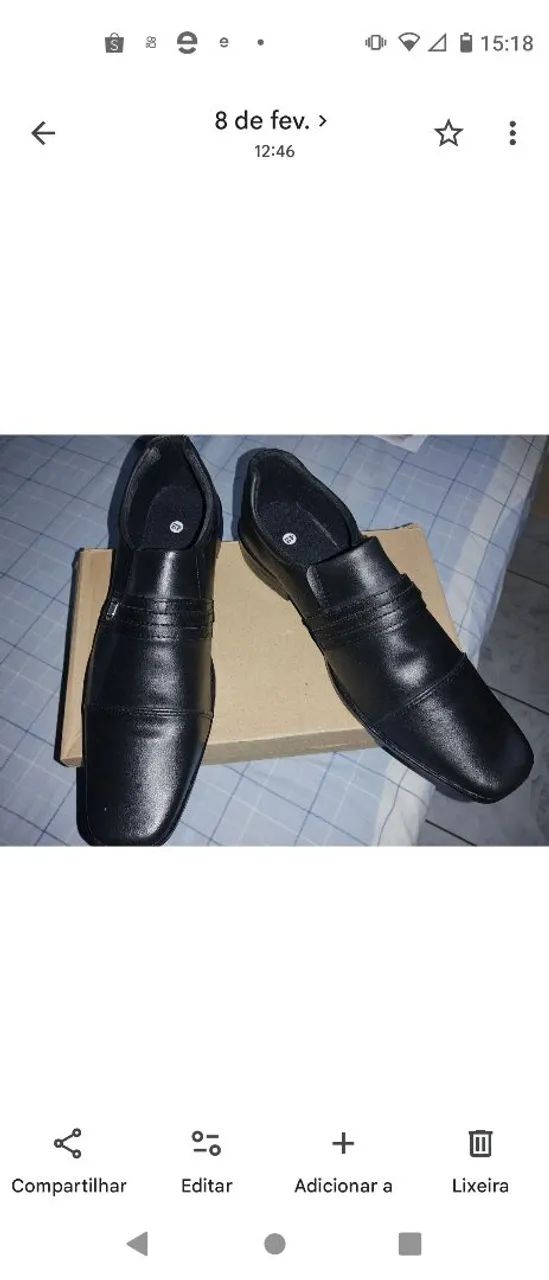 Sapato Social NOVO.