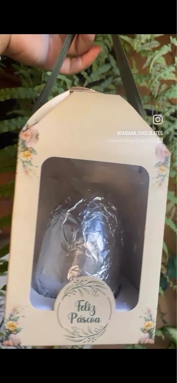 Caixa para ovos de Páscoa  - Foto 3