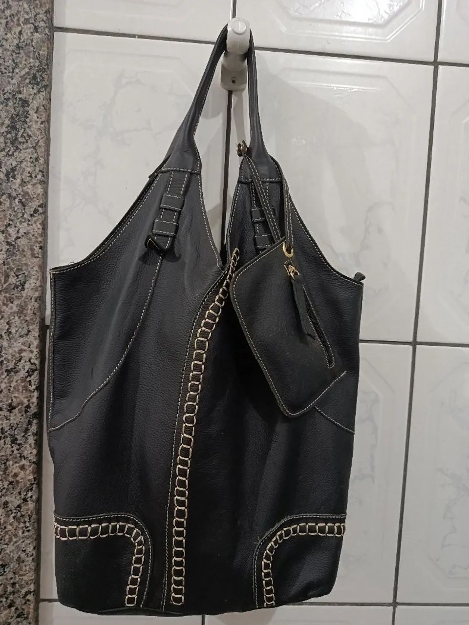 Bolsa de couro original  - Foto 3