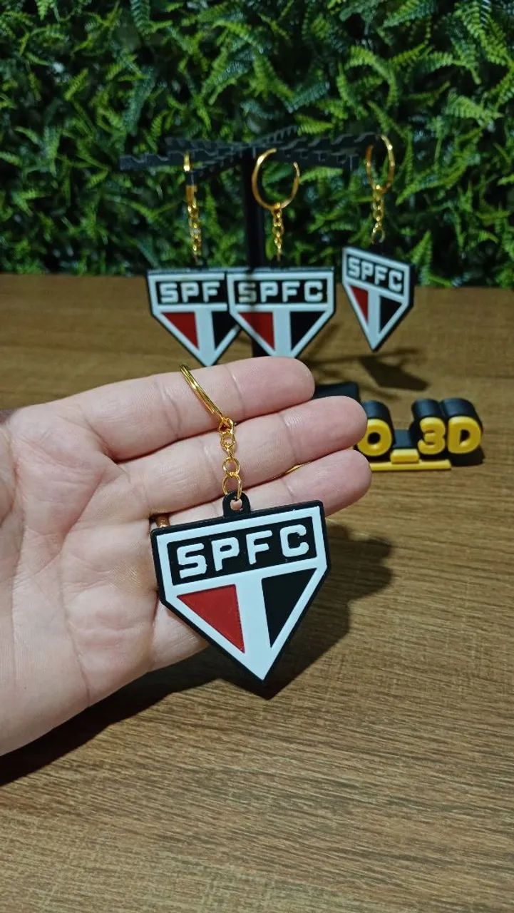Kit 4 chaveiros do São Paulo FC - Foto 4