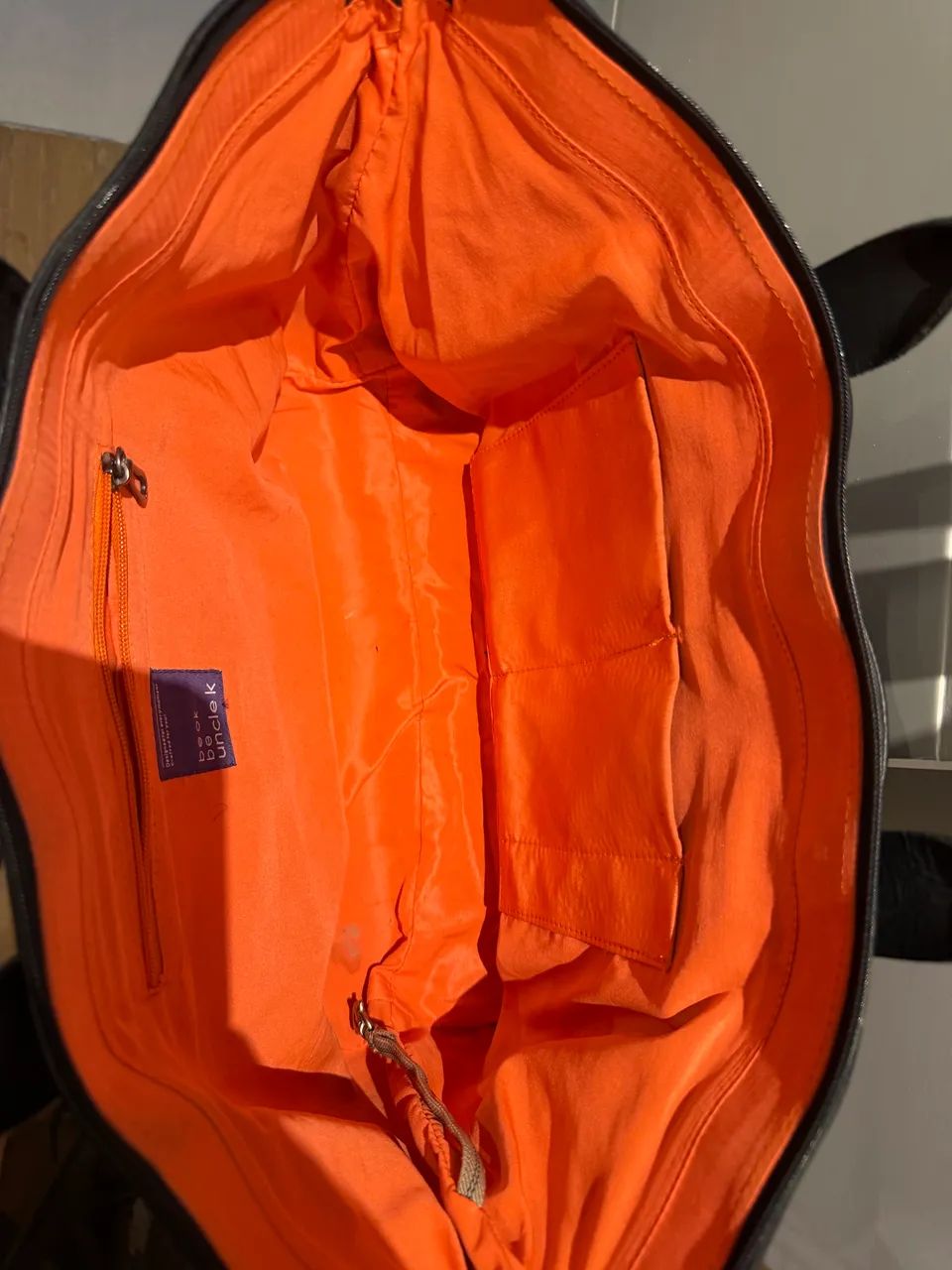Bolsa couro uncle K - Foto 2