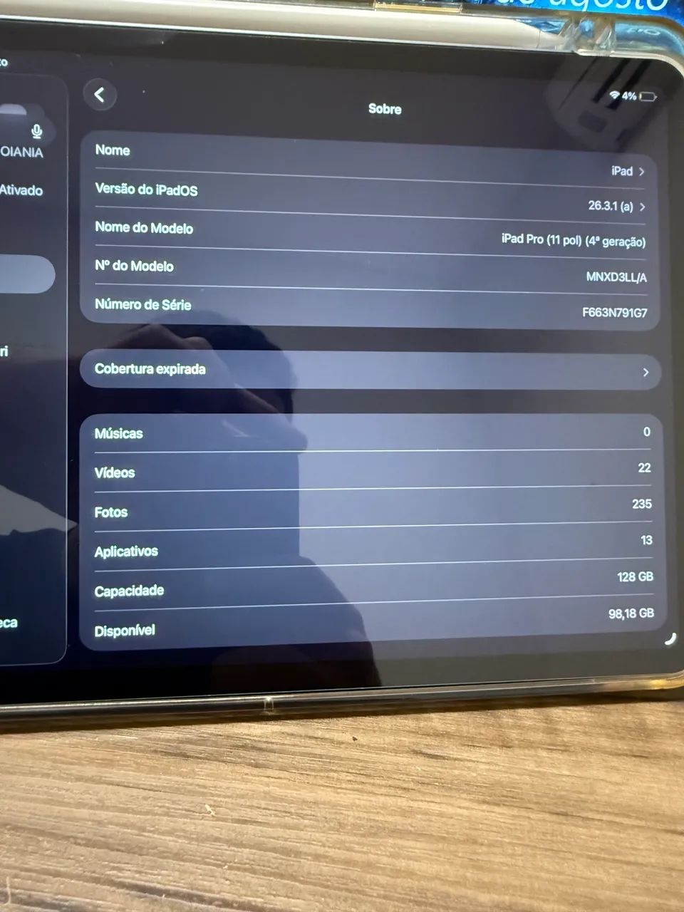 ipad Pro 4 Geração 11 polegadas  - Foto 4