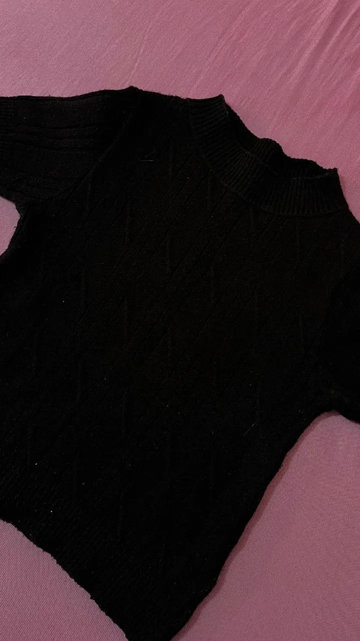 Blusa de tricô 