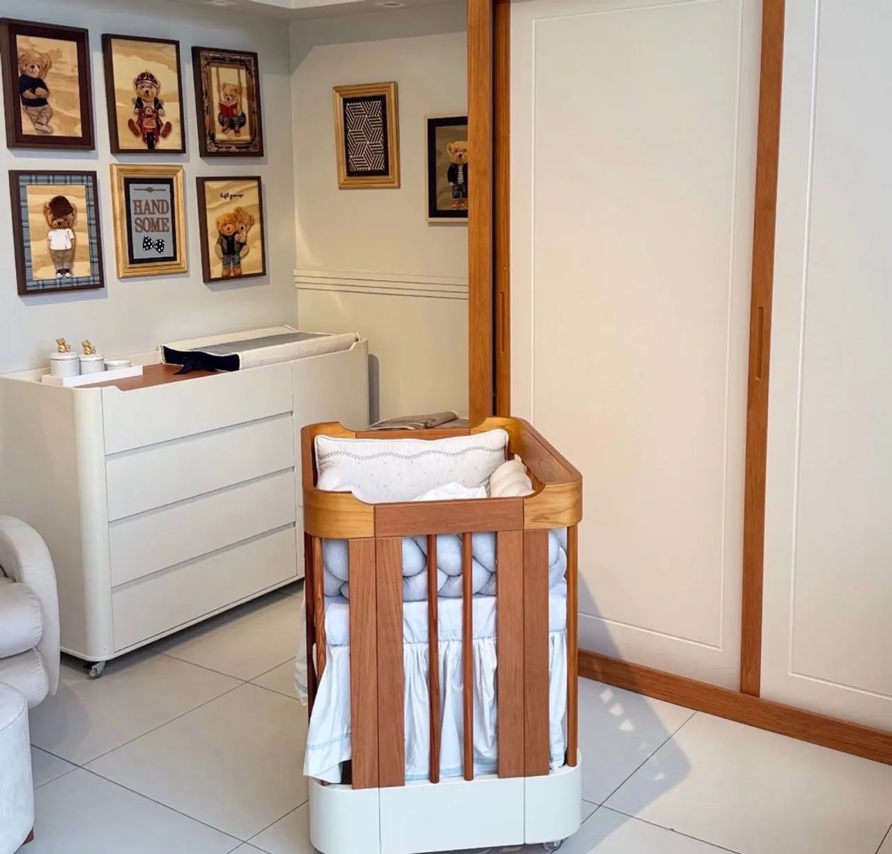 Cômoda infantil com divisórias  - Foto 2