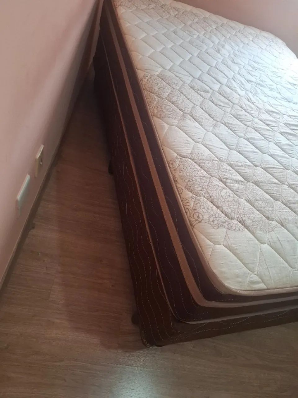 Cama Casal Box + Colchão - Foto 3