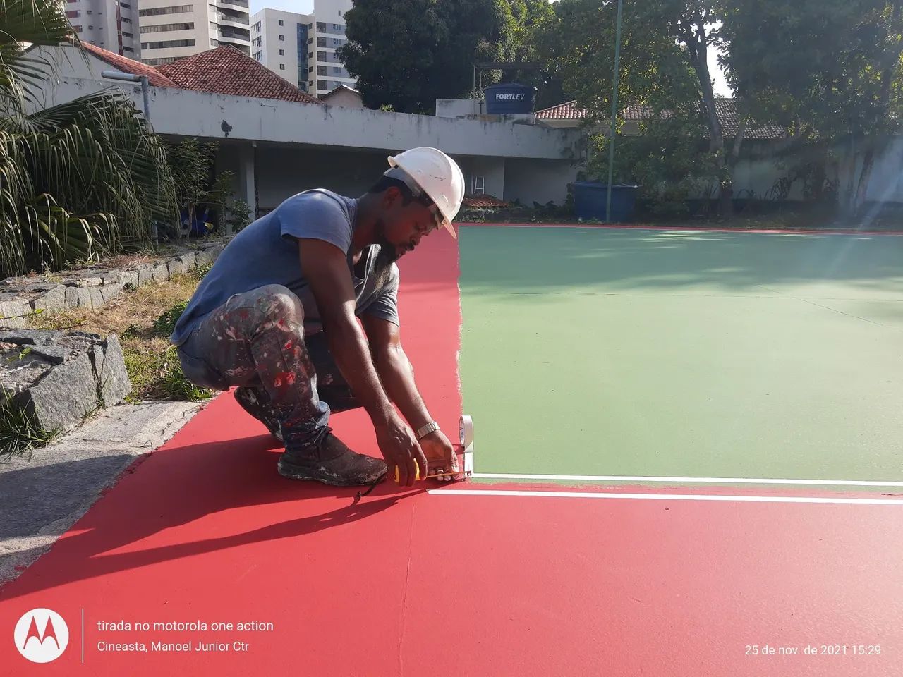 Pintura de QUADRA  E  ESTACIONAMENTO  - Foto 3