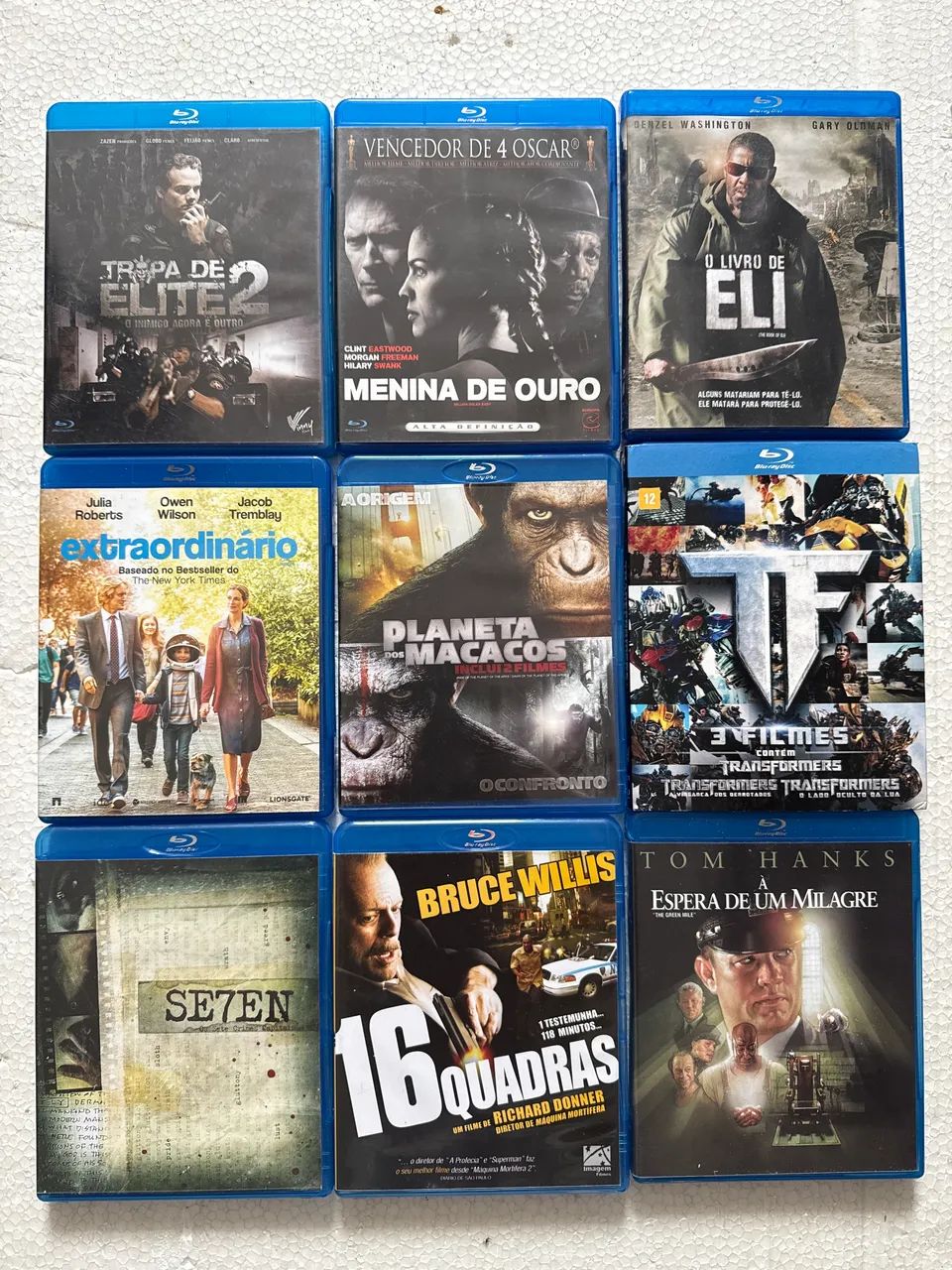 Blu-rays originais variados. PREÇO de unidade 