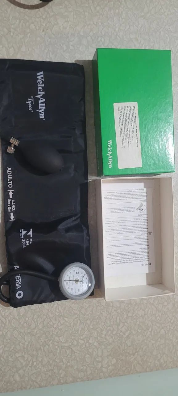 Aparelho de pressão arterial<br>Welsh Allyn DuraShock 
