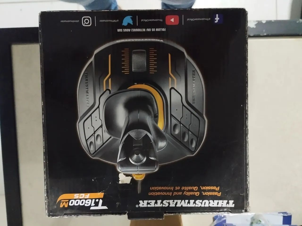 Joystick Thrustmaster T.16000M (novo) - Foto 3