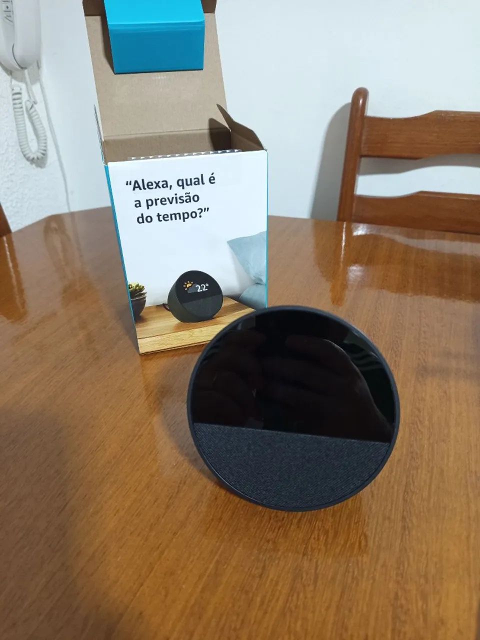 Amazon Alexa Echo Spot Alto-falante Assistente Virtual - Foto 2
