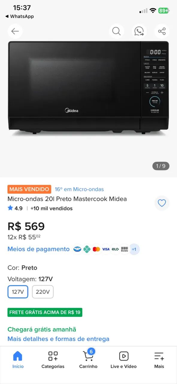 Microondas  - Foto 4