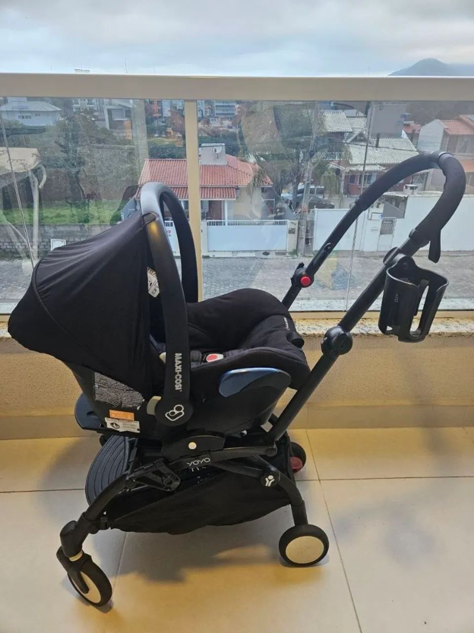 Carrinho Babyzen Yoyo 2 Completo 3 em 1 com Bebê Conforto e Base ISOFIX - Foto 5