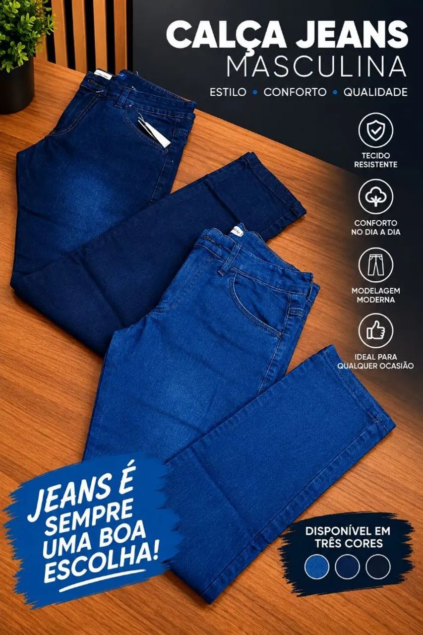 CALÇA JEANS PREMIUM 