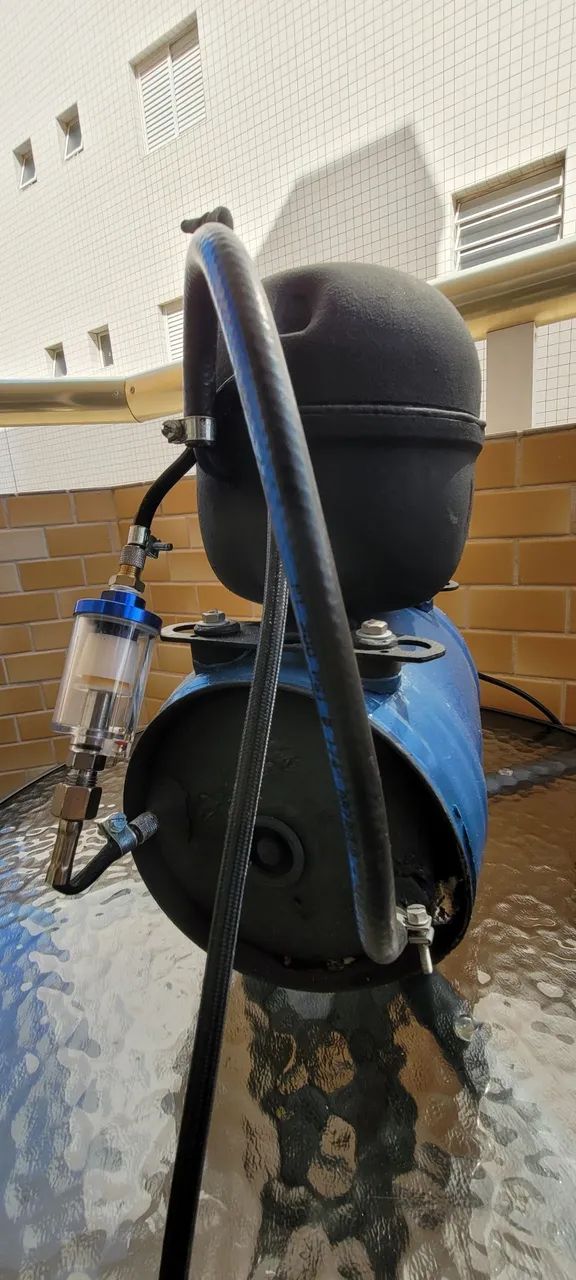 Compressor com motor de geladeira - Foto 2