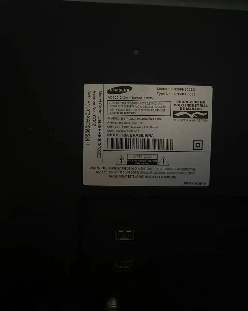 Tv Samsung Full Led 39 polegadas - Foto 3