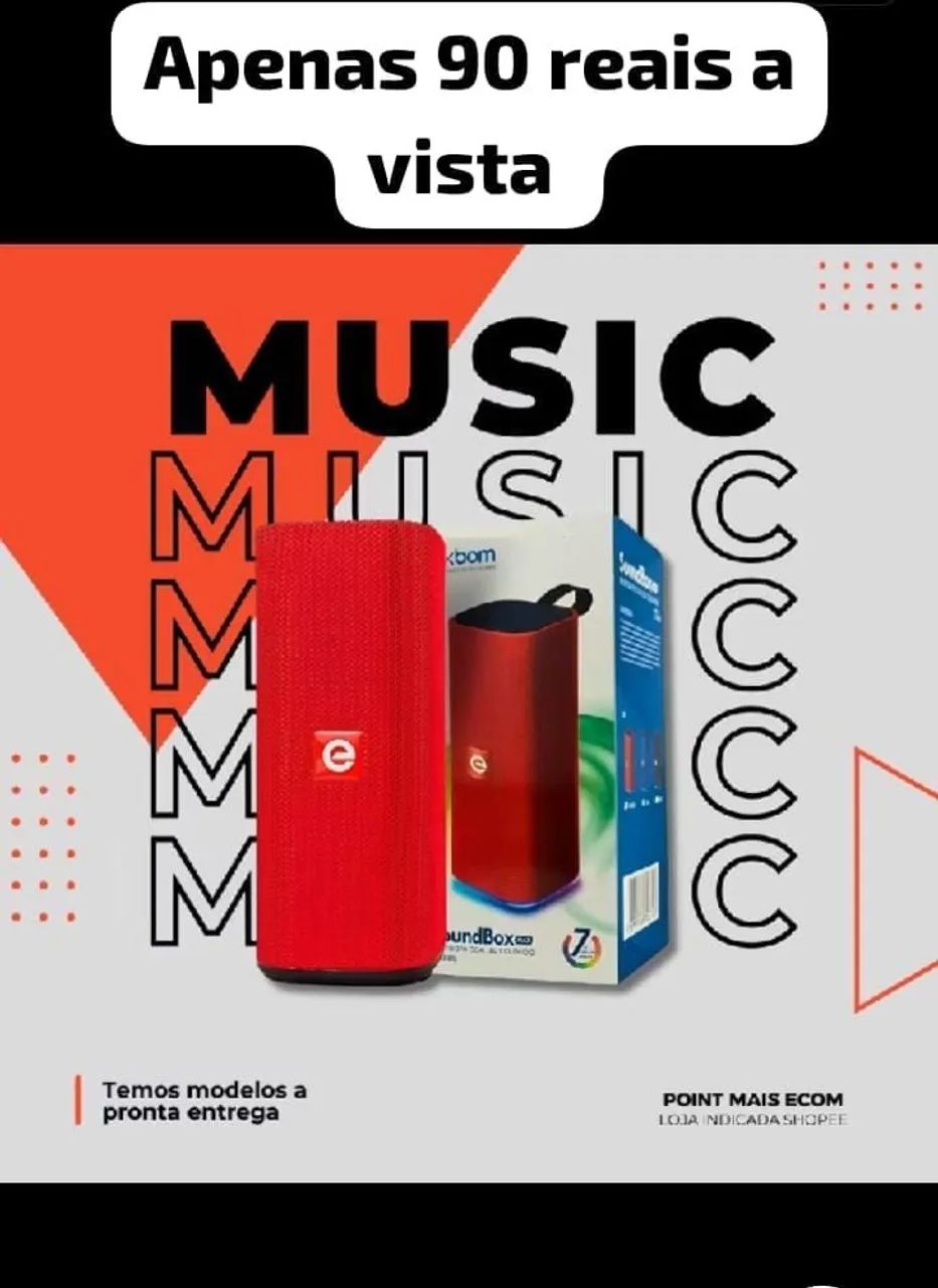 Caixinha bluetooth