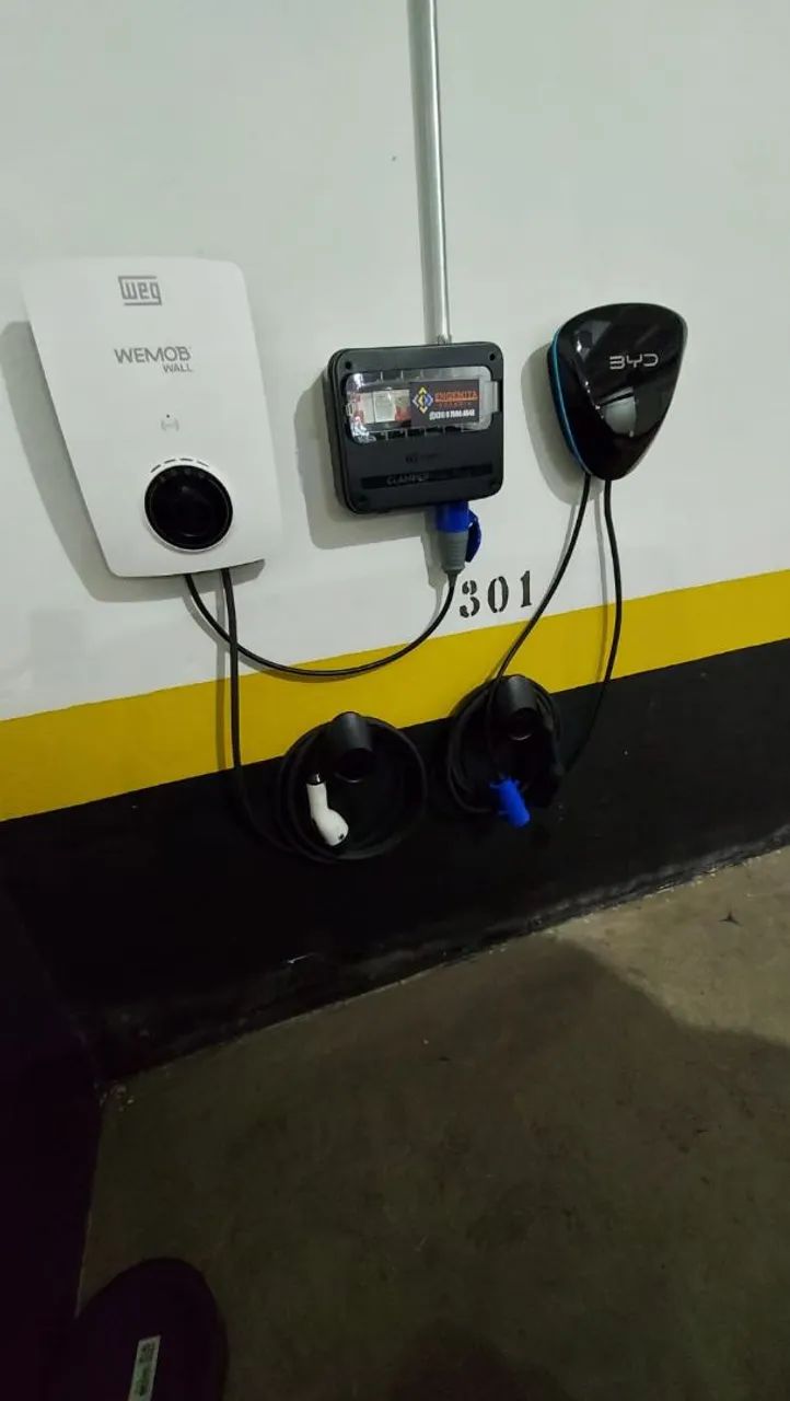 Instalação de carregador de carro elétrico, Wallbox