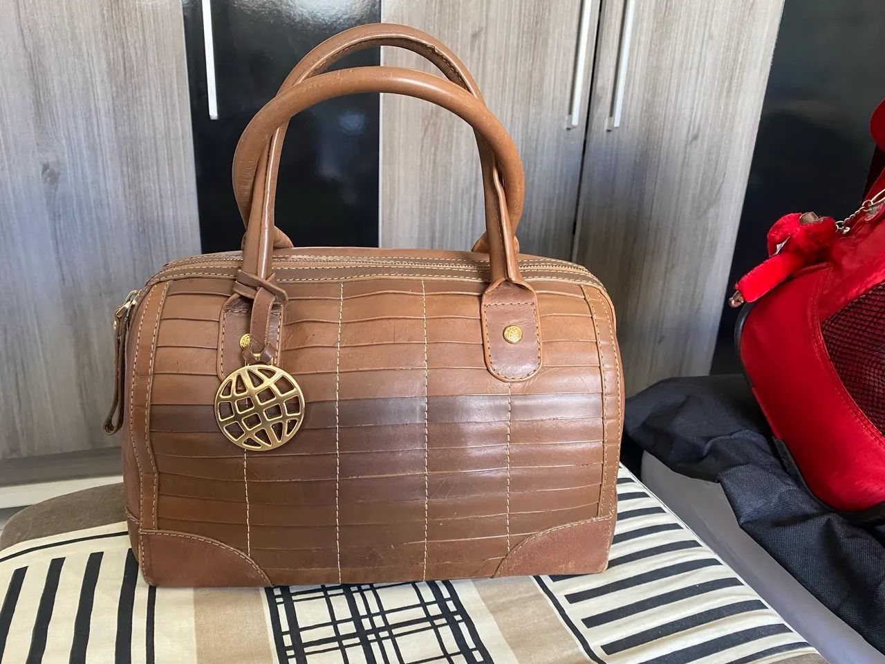 Bolsa couro Dumont