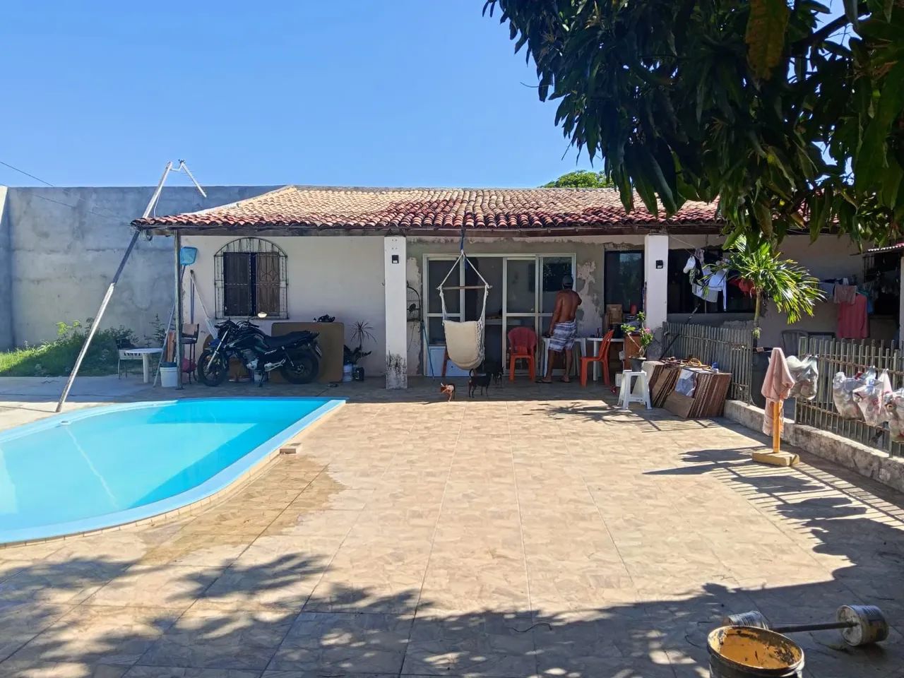 Vendo casa com piscina ao lado do sítio Terêncio 