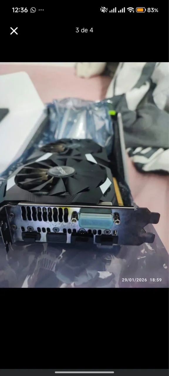 Placa de vídeo Rx 580 Asus - Foto 2