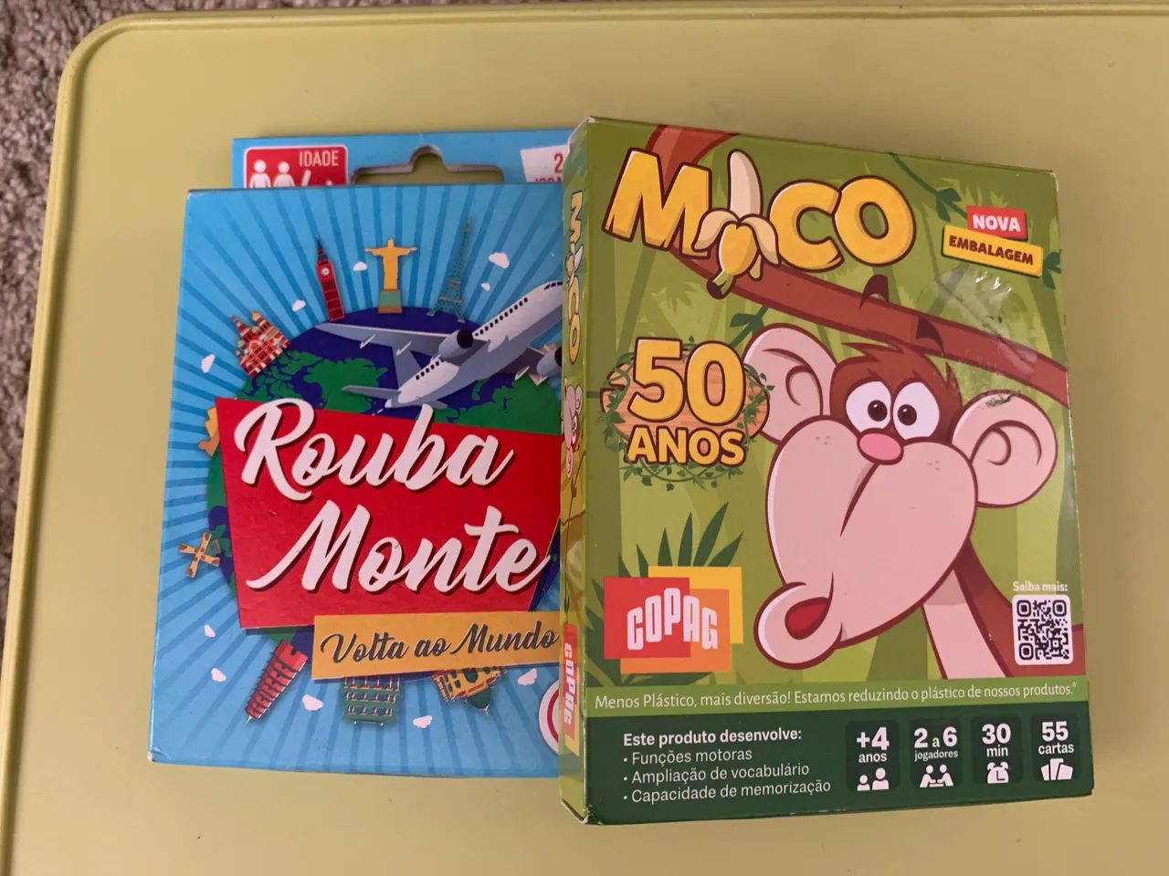 2 kits de Jogos de cartas- Infantil MICO e ROUBA MONTE - Foto 2