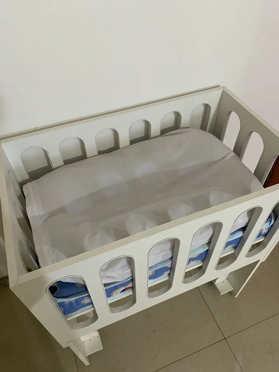 Mini Berço com Colchão Ortobom + Ninho - Foto 3