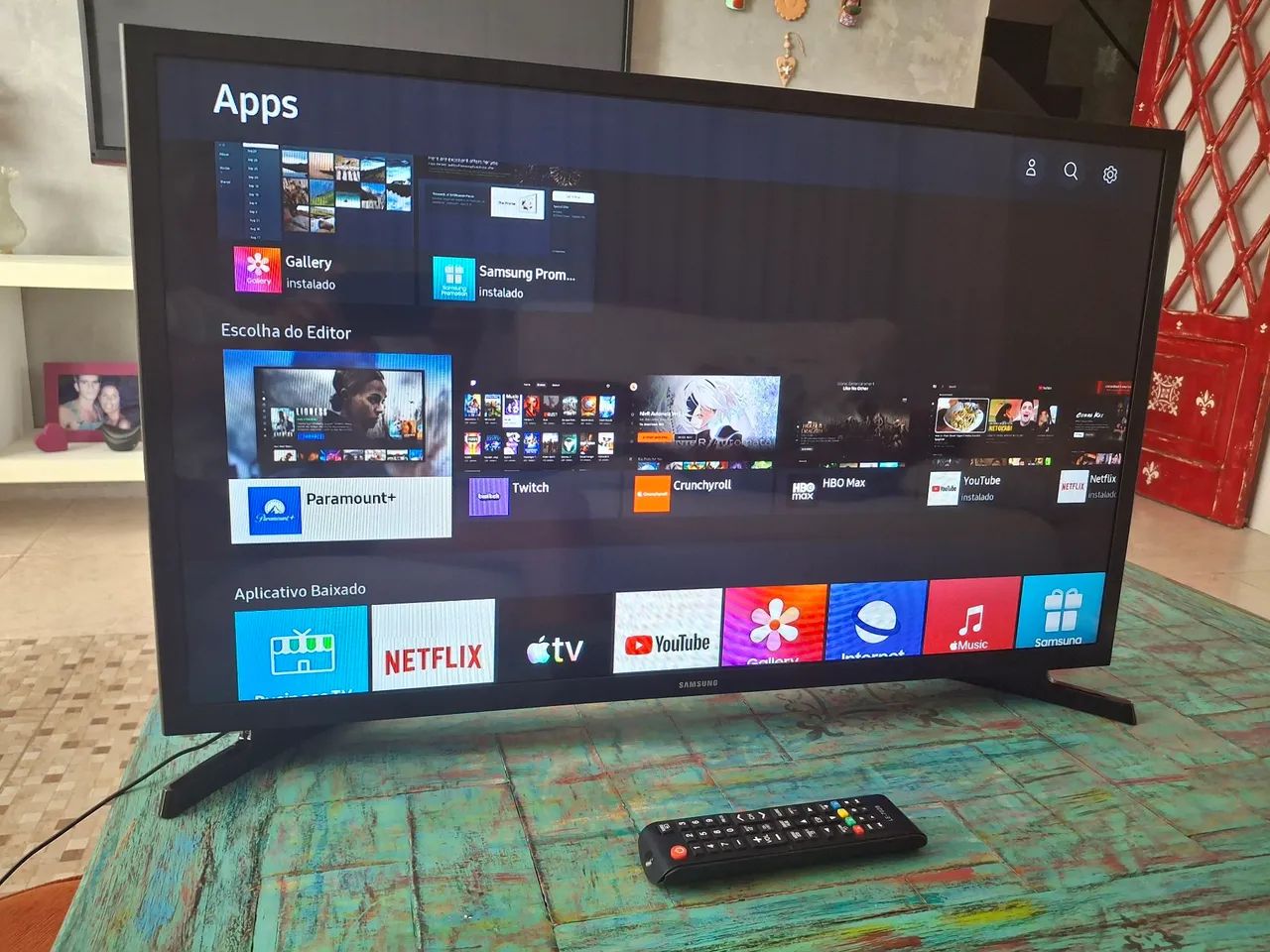 Tv Smart Samsung 32 polegadas excelente estado - Foto 3