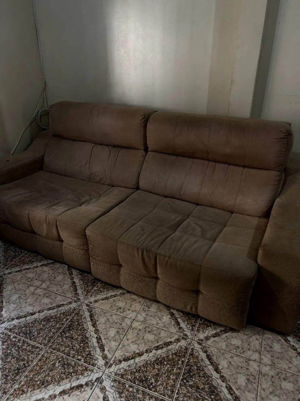 Sofá 3 lugares retrátil