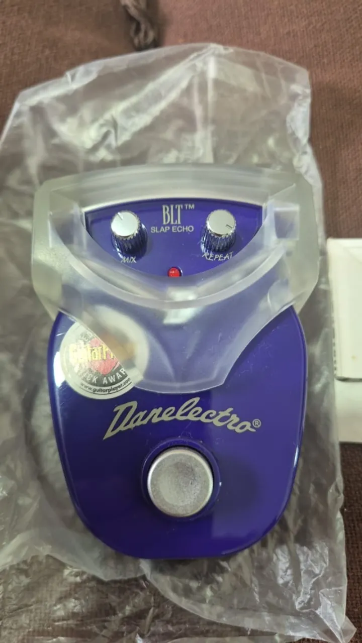 Pedal Danelectro 'Fab Tone' p/ Guitarra - Instrumentos musicais