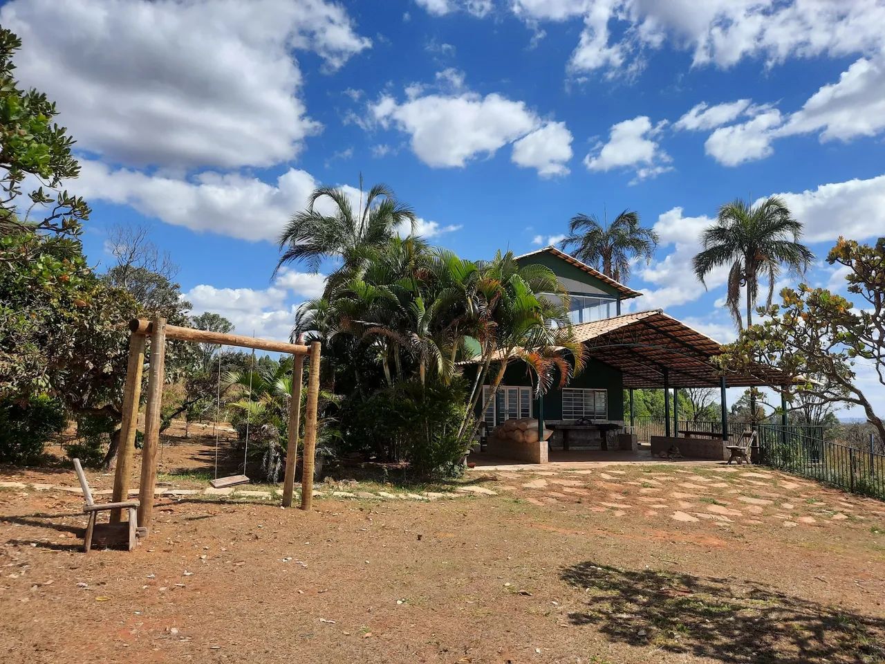 Chácara com vista para o vale