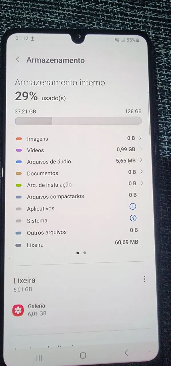 Aparelho celular samsung A32 usado. - Foto 4