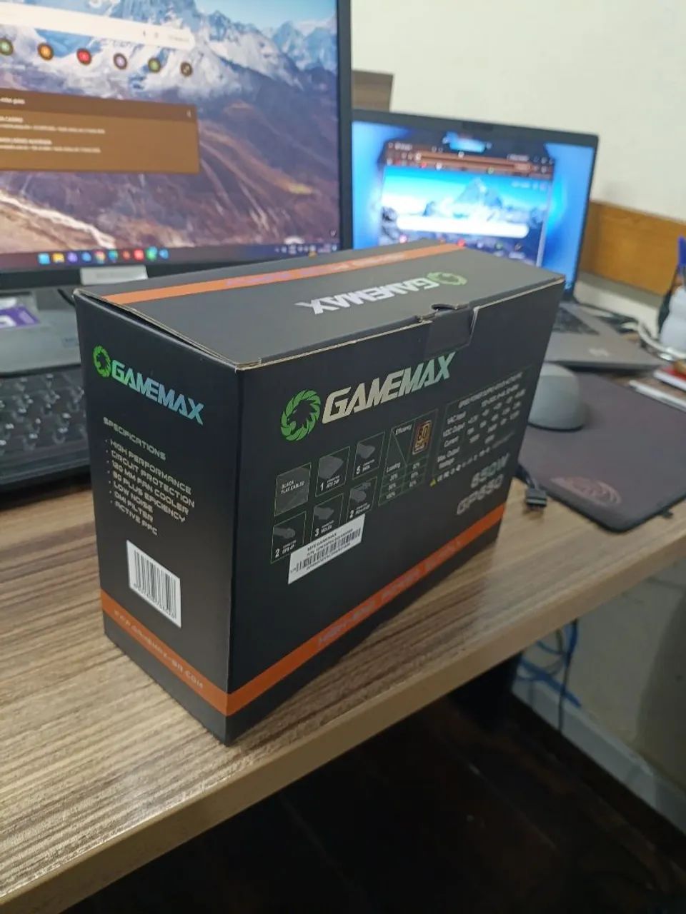 Fonte nova 650w 80plus Bronze - Foto 3