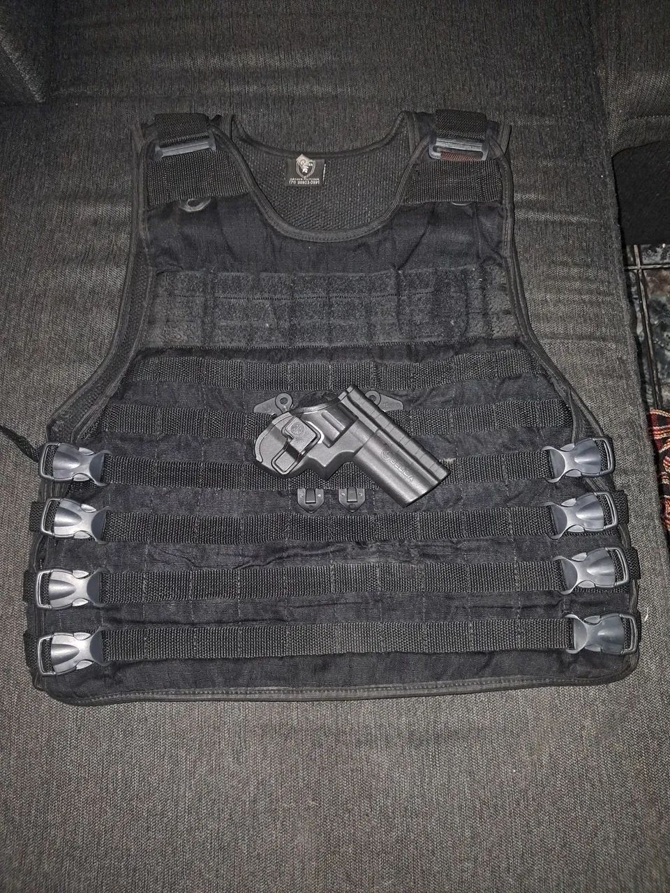 Colete modular tático 