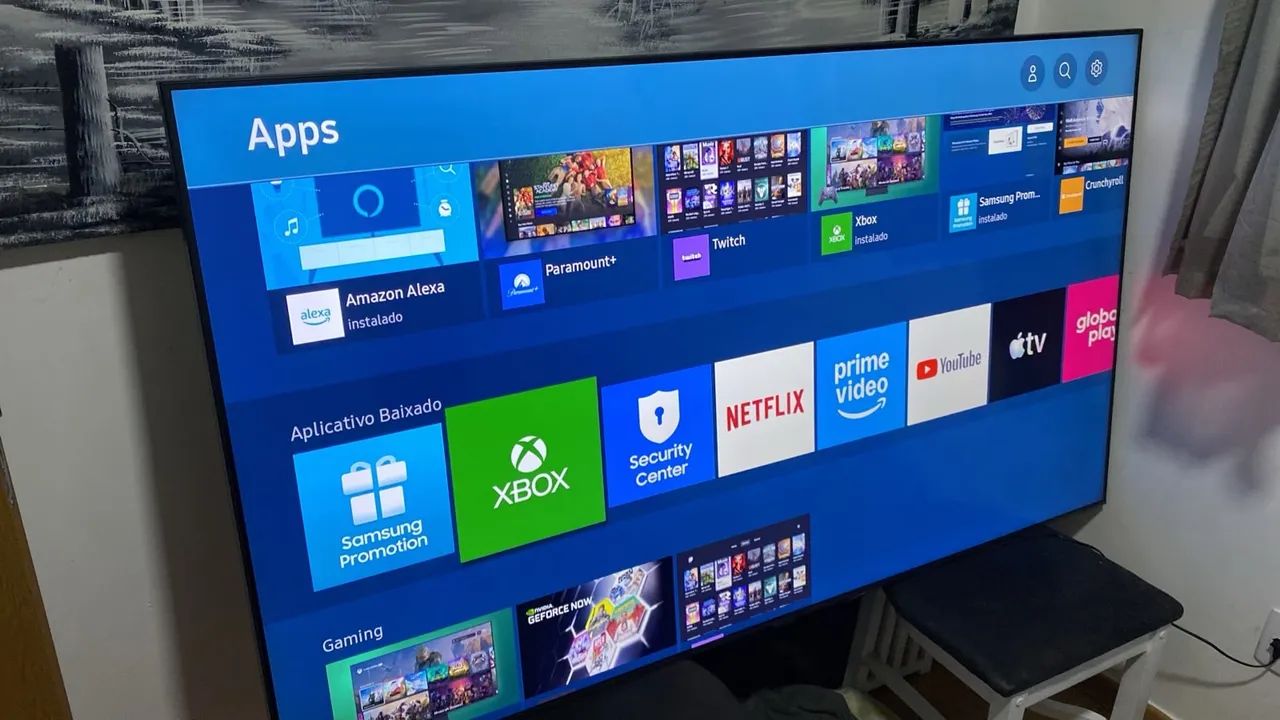 Smart tv 65 4k Samsung com Xbox 