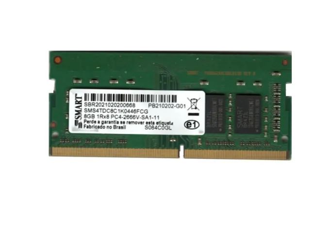 Memória RAM Notebook DDR4 8GB Smart SMS4TDC8C1K0446FCG