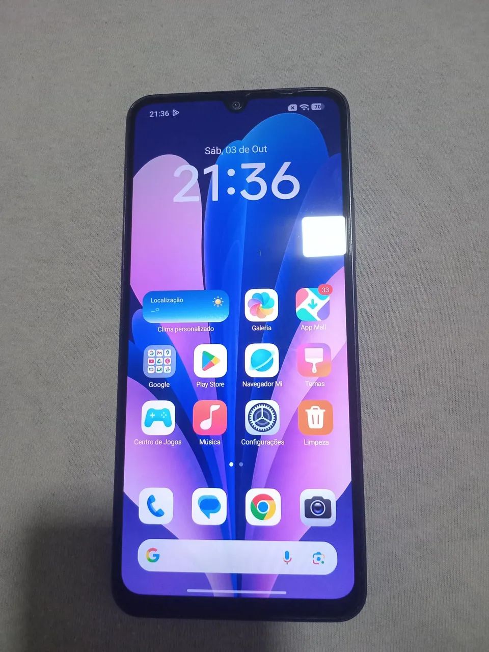 Celular redmi de 256 gb todo original e em ótimo estado de conservação  - Foto 2