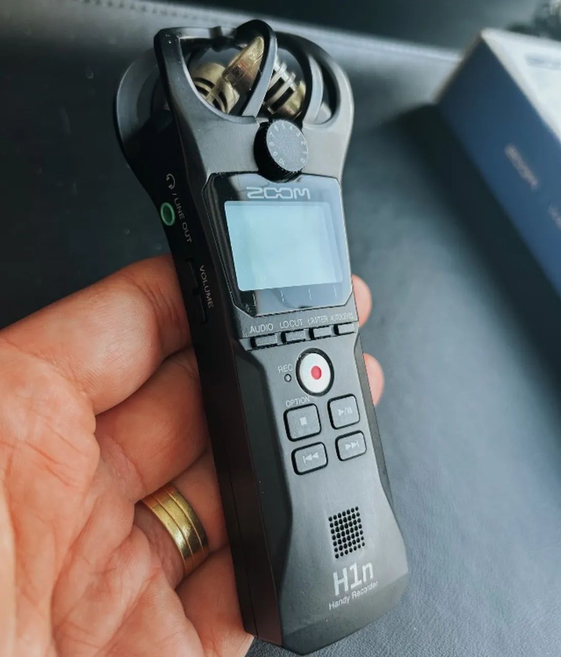 Gravador Audio Zoom H1N - Microfones e Gravadores - Vila Veneziani